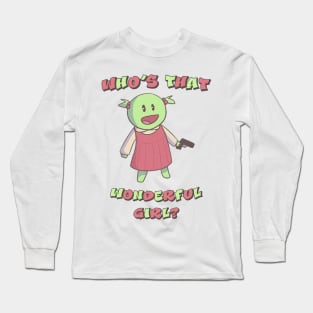 Nanalan // Who's That Wonderful Girl Long Sleeve T-Shirt